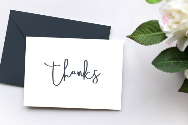 Мокап открытки