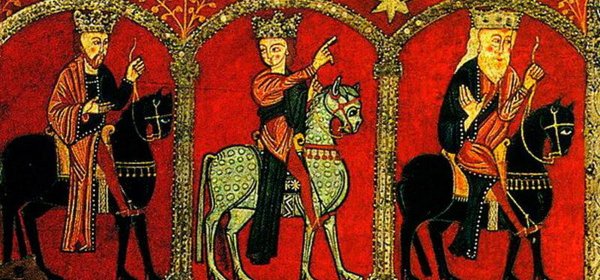 Волхвы и царь Ирод и Рождественская звезда