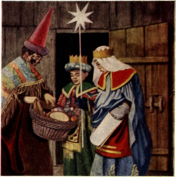 Волхвы Каспар мельхиор и Валтасар