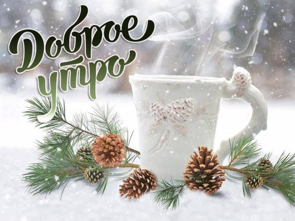 Доброе морозное утро