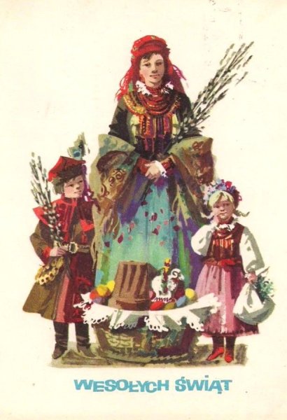 Польская Рождественская открытка