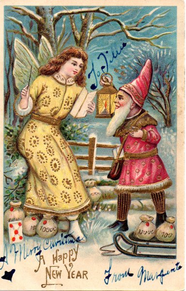 Польская Рождественская открытка