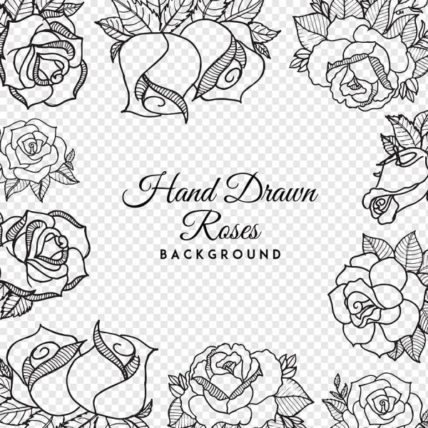 Открытка черно белая