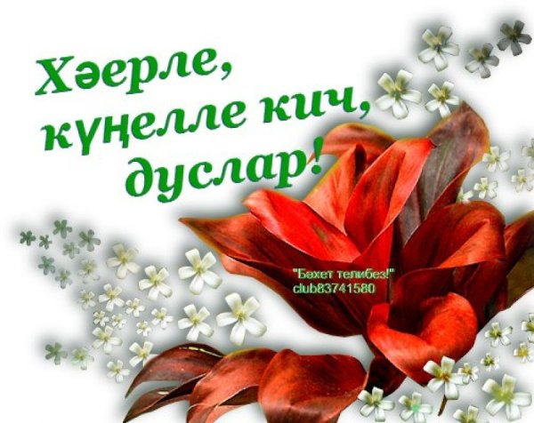 Вечерний привет на татарском