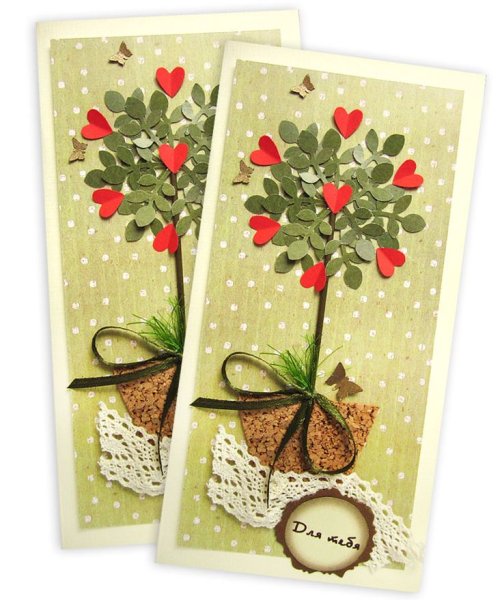 Скрапбукинг открытки