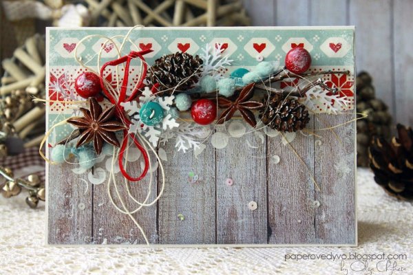 Новогодние открытки Handmade
