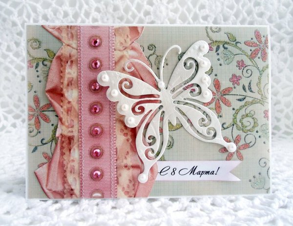 Необычные открытки Скрапбукинг