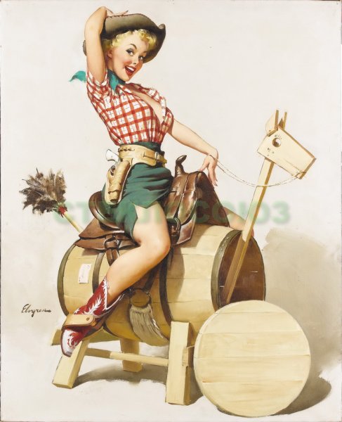 Прикольный пин ап