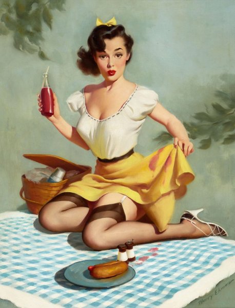 Осень в стиле пин ап