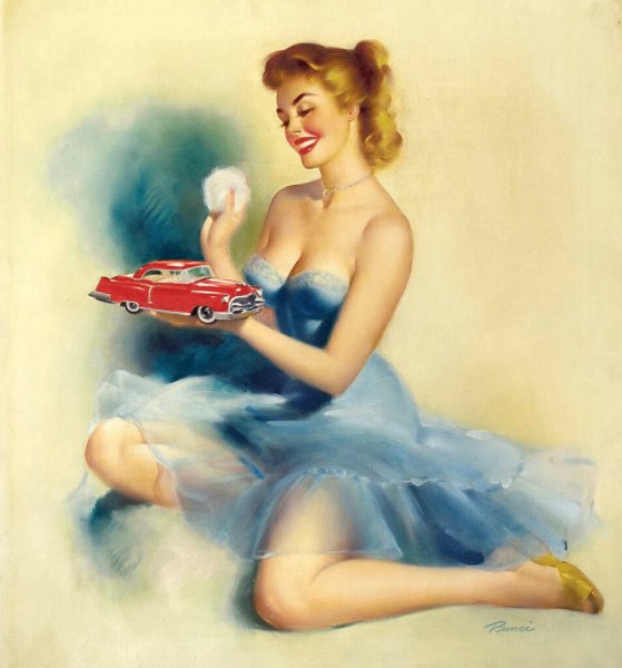 Художник Дуэйн Брайерс толстушка Хильда