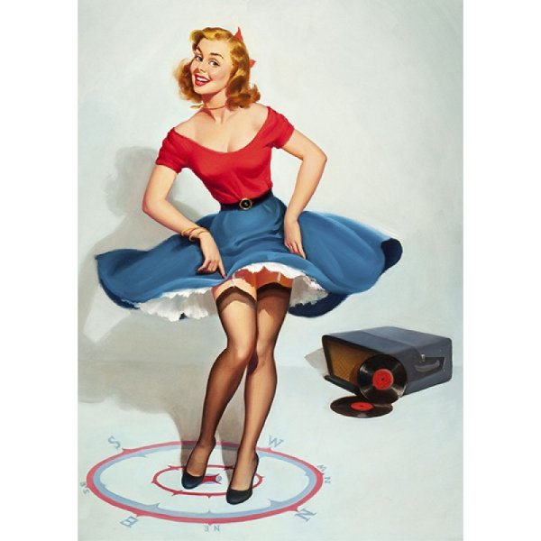 Советский пин-ап Югай Вячеслав