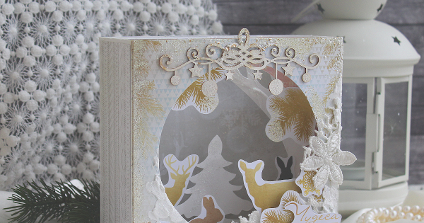 Открытка бумажный туннель