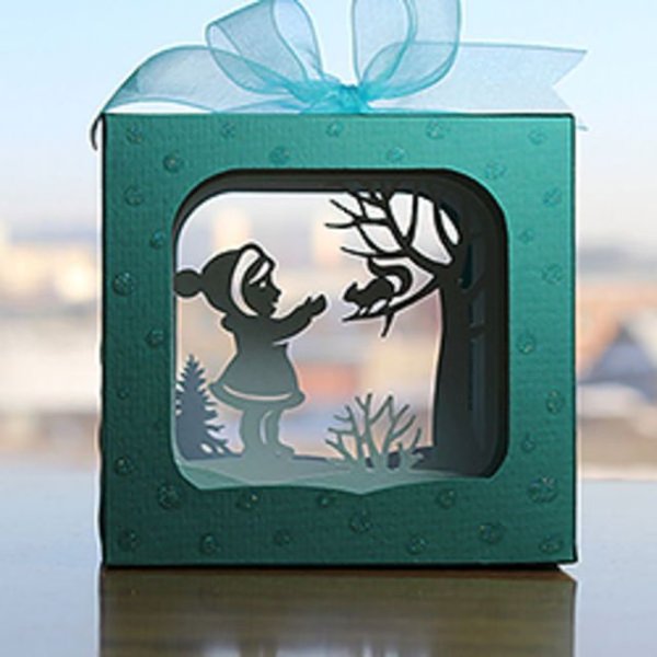 Бумажный тоннель новый год