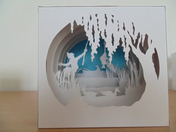 Новогодний бумажный туннель