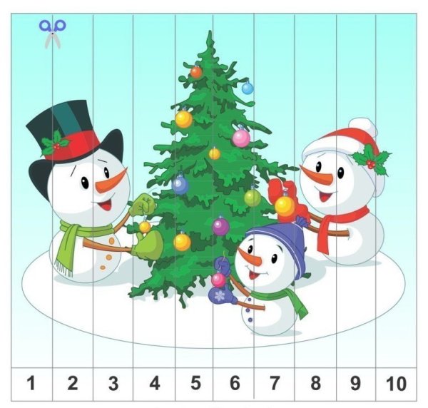 Объемная открытка на новый год