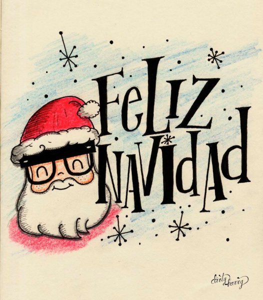 Открытки с Рождеством на испанском