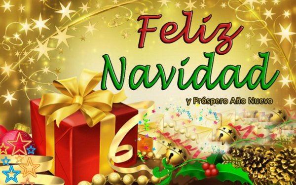 Счастливого Рождества на испанском