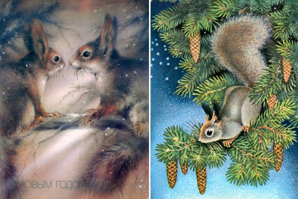 Алексей Исаков художник открыток