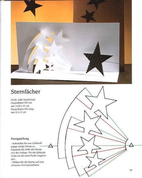Поп ап открытка новый год схемы