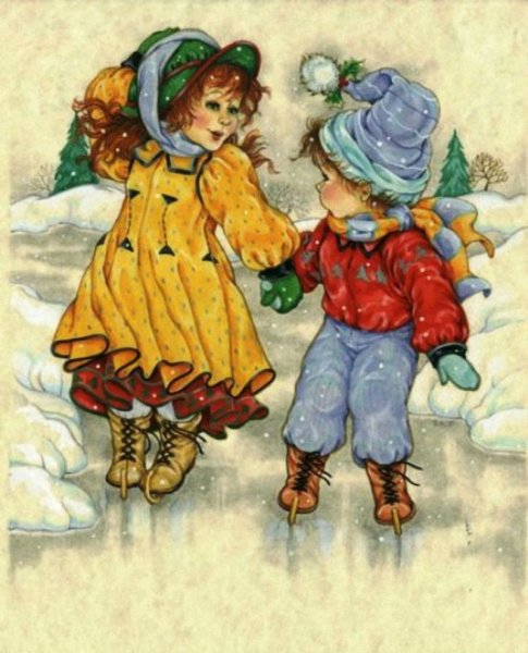 Новогодние открытки ретро