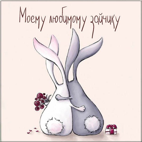 Любимому зайчику