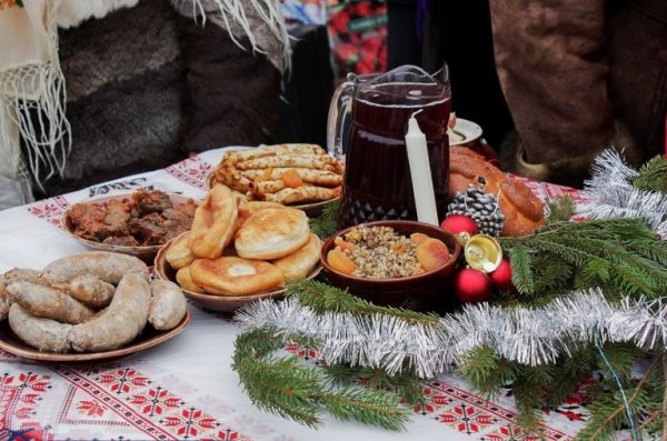 Щедрый вечер открытки