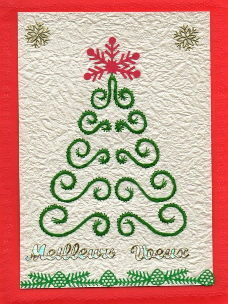 Новогоднее панно из гвоздей и ниток