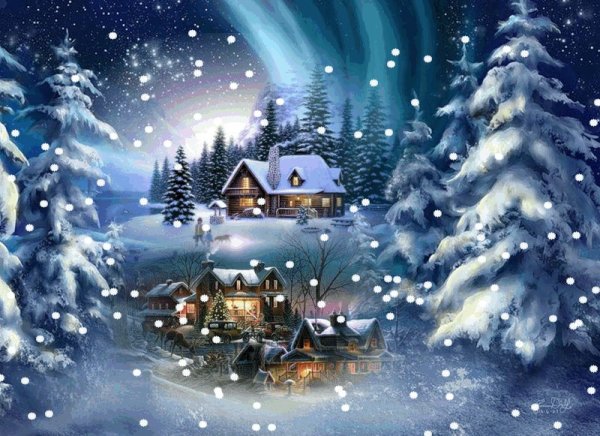 Новогодняя зима