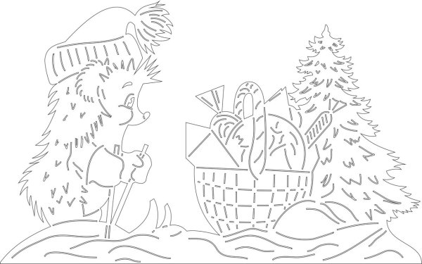 Вытынанки для окон шаблоны для вырезания к сказкам