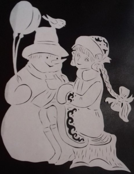 Сказочные вытынанки