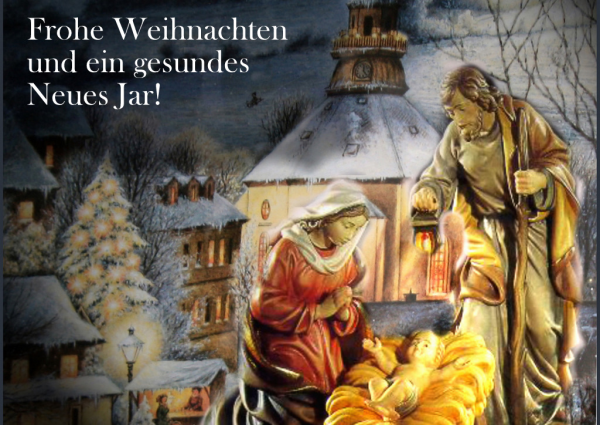 Открытки с Рождеством на немецком