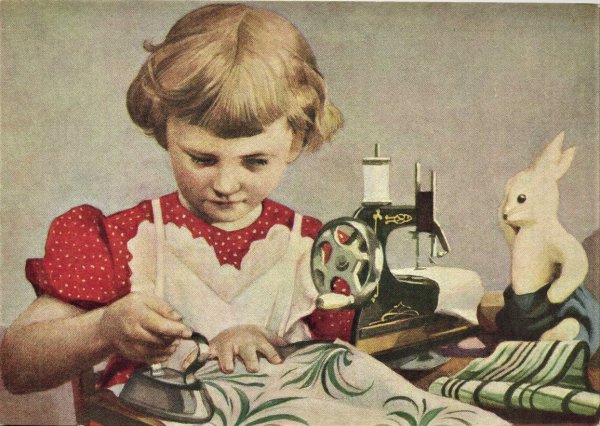 Советские открытки с детьми