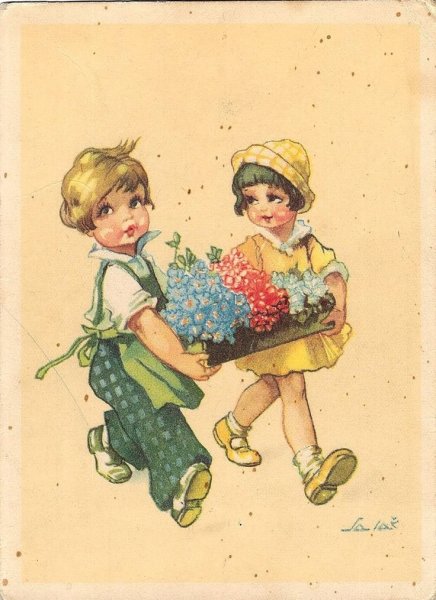 Старые немецкие открытки