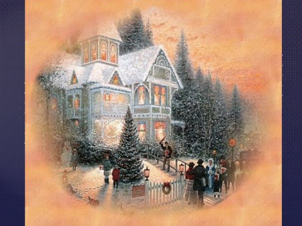 Рождественские анимации на немецком языке