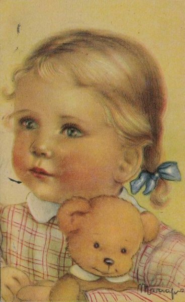 Старые открытки с детьми