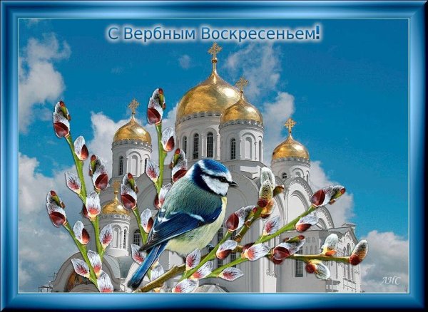 С Вербным воскресеньем