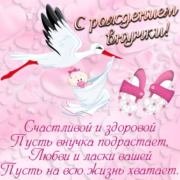 Апоздравление с рождение м внучке