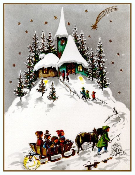 Рождество на западе