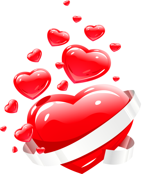 Сердечки поцелуйчики