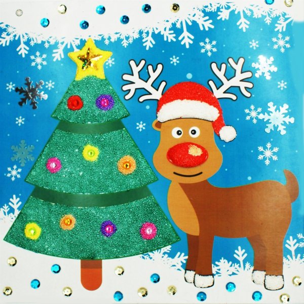 Аппликация. Новый год