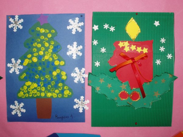 Аппликация. Новый год