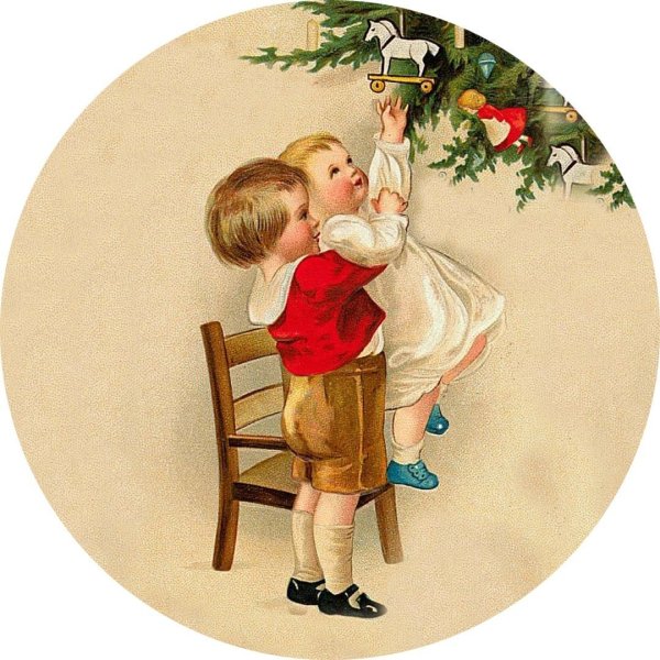 Рождество в стиле ретро