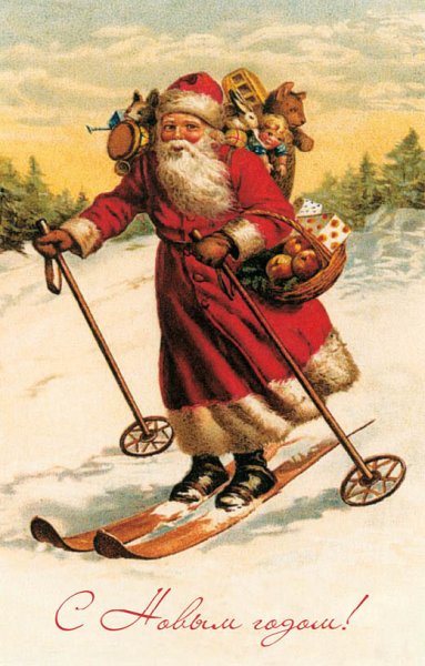 Новый год ретро