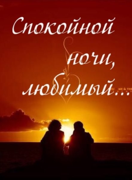Споуойнойночи любимый
