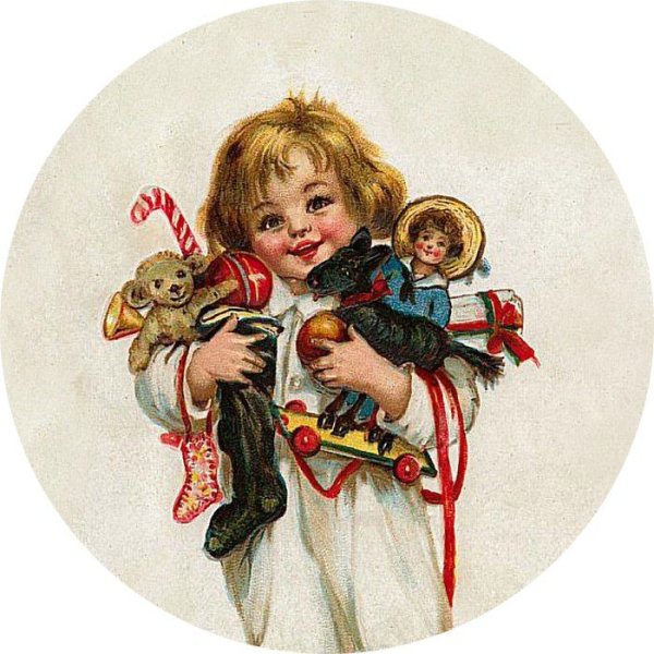 Голландские новогодние открытки