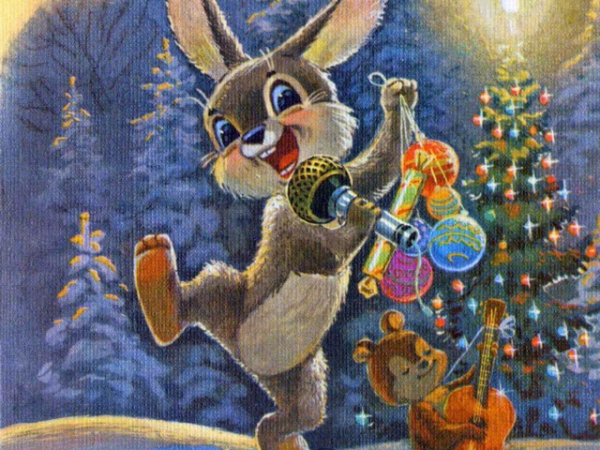 Старые новогодние открытки