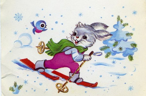 Новогодний зайчик