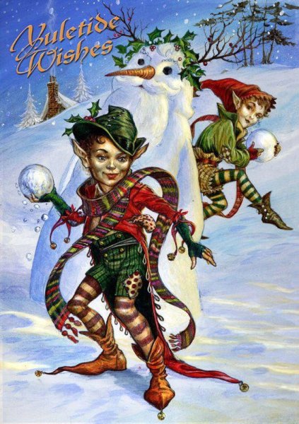 Скандинавские старинные иллюстрации