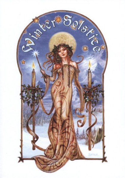 Стильные картинки Йоль