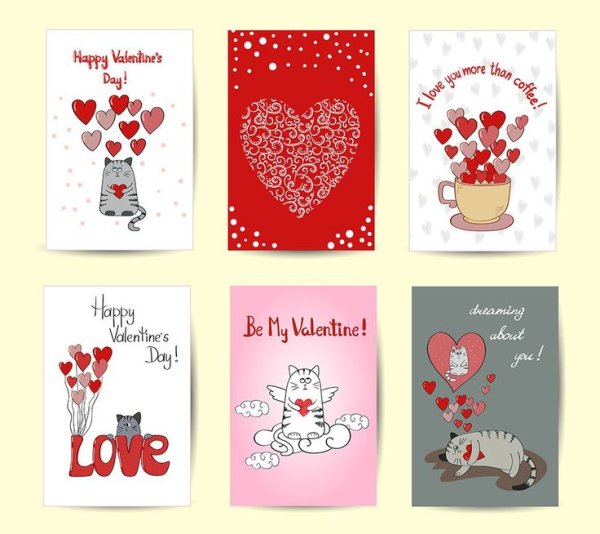 Карточки на 14 февраля